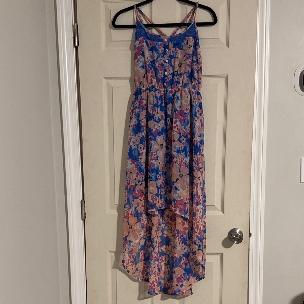 Candie's high/low floral dress